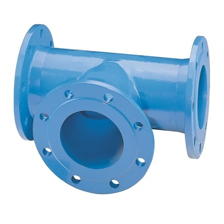 Trójnik żeliwny kołnierzowy T 80x80x80 ( 8510 ) HAWLE