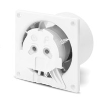 Wentylator 125TS BB dRim  sufit, ściana (Wyłącznik czasowy, łożysko kulkowe) bez panelu