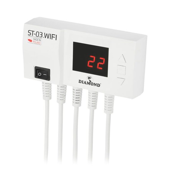Sterownik pompy CO i CWU ST-03 (CS-08) WIFI DIAMOND