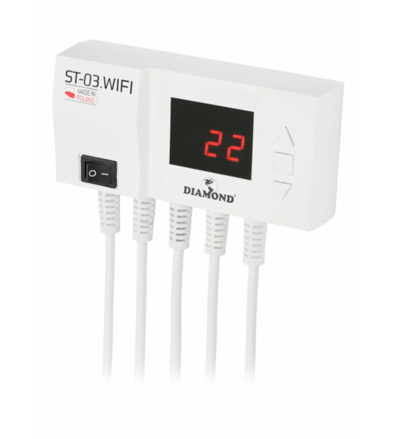 Sterownik pompy CO i CWU ST-03 (CS-08) WIFI DIAMOND