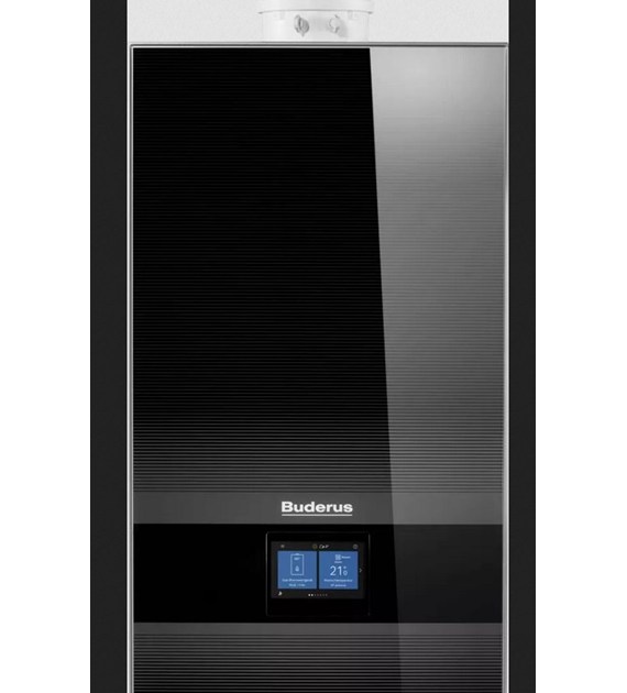 Kocioł gazowy jednofunkcyjny GB182i.2-25 H BC400 ( wbudowany w kocioł ) + czujnik FA ( w pudełku z kotłem )  BUDERUS