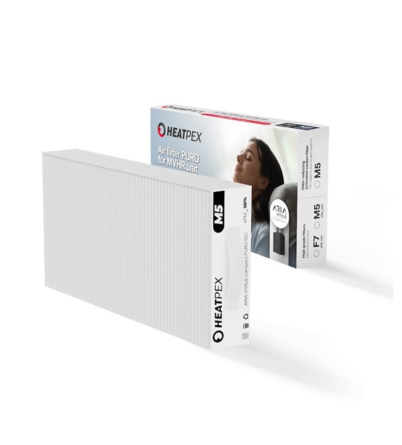 Filtr ARIA VITALE compact PURO ISO ePM10 50% (M5) HEATPEX