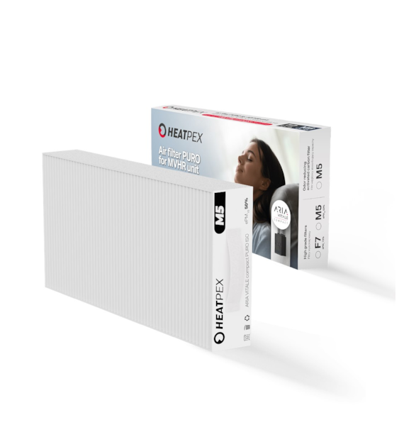Filtr ARIA VITALE compact PURO ISO ePM10 50% (M5) HEATPEX
