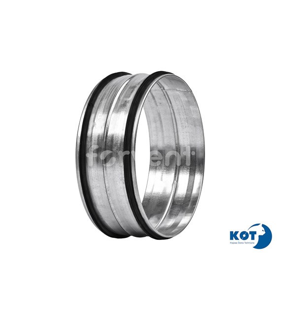 Złączka ocynkowana nyplowa z uszczelką NPU FI250 FORVENT