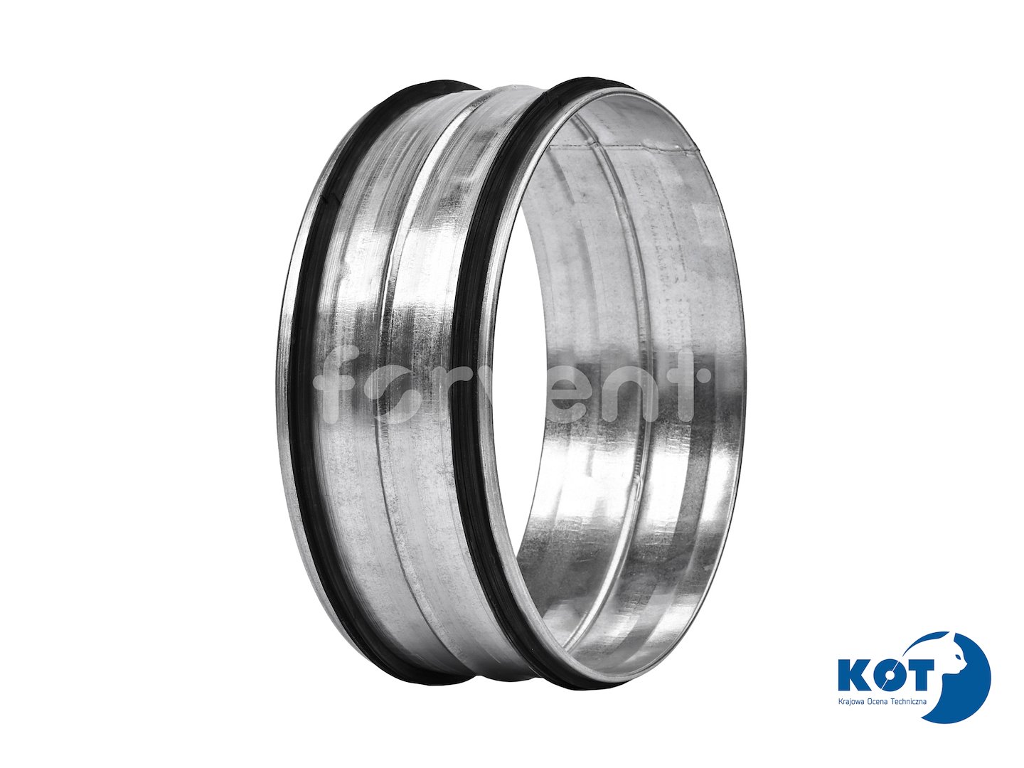 Złączka ocynkowana nyplowa z uszczelką NPU FI250 FORVENT