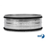 Złączka ocynkowana nyplowa z uszczelką FI 200 FORVENT