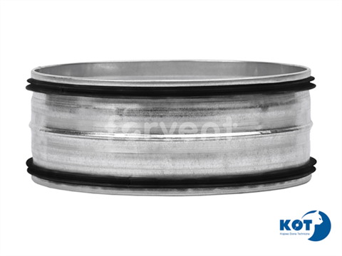 Złączka ocynkowana nyplowa z uszczelką FI 200 FORVENT