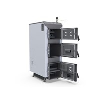 Kocioł zasypowy OPTIMA EKO 16 kW ruszt wodny DEFRO