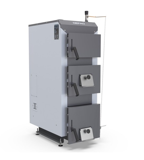 Kocioł zasypowy OPTIMA EKO 16 kW ruszt wodny DEFRO