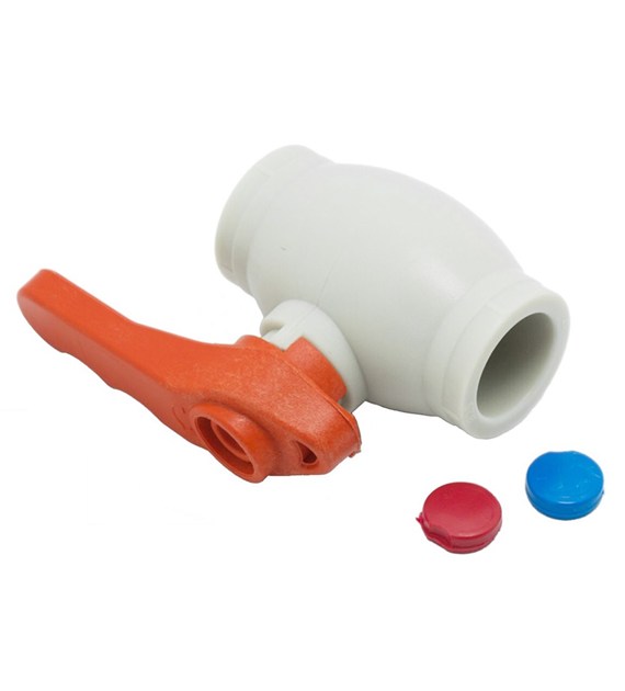 Zawór kulowy PP 40 PN20 EAGER FLOW