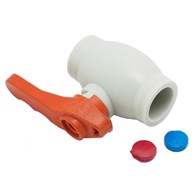 Zawór kulowy PP 63 PN20 EAGER FLOW