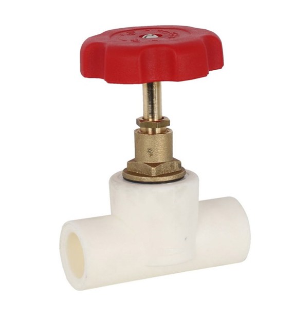 Zawór grzybkowy PP 20 PN20 EAGER FLOW