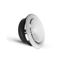 Zawór nawiewny z ramką, nawiewnik ZNW-RM-160 160, anemostat EXPRE