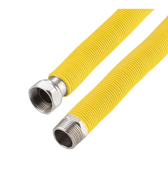 GAZFLEX – Rozciągliwy przewód przyłączeniowy GW / GZ do gazu 1/2  30-60cm AGAFLEX