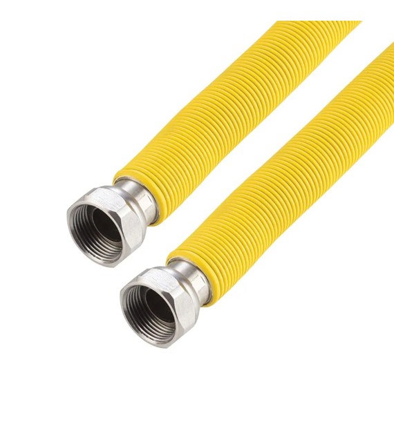 GAZFLEX – Rozciągliwy przewód przyłączeniowy GW / GW do gazu 1/2  30-60cm AGAFLEX