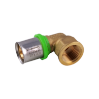 Kolanko 90st zaprasowywane gwint wewnętrzn32mm x 1  VESBO GREENLINE