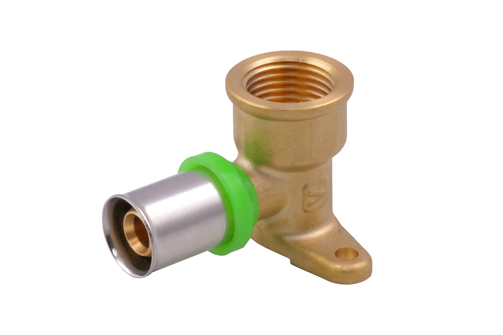 Kolanko zaprasowywane GW 20mm x 1/2 - wieszak VESBO GREENLINE