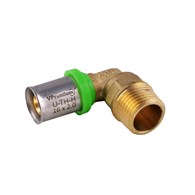 Kolanko 90st zaprasowywane GZ 20mm x 3/4  VESBO GREENLINE