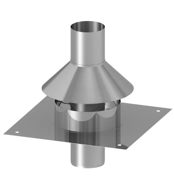 Płyta dachowa przepustowa JEREMIAS TN0625A fi 80 mm stal nierdzewna
