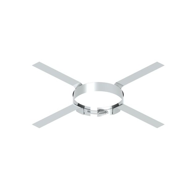 Obejma mocująca dachowa JEREMIAS FU40 stal nierdzewna fi 80 mm