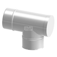 Trójnik JEREMIAS TWINV51561 60/100 mm x 80/125 mm