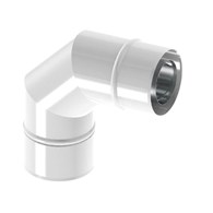 Kolano sztywne 87st. fi80/125mm, z uszczelką JEREMIAS