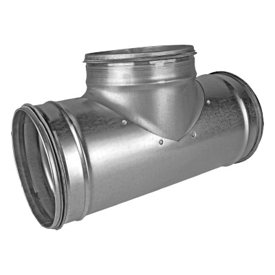 Trójnik redukcyjny DN160/125 ocynkowany z uszczelką LINDAB