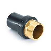 Przejście PE/mosiądz GZ 63 x 2  FOX ECO