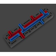 Rozdzielacz CO 2 obiegi DN25 GW 1   METAL-FACH