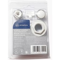 Komplet korków grzejnikowych, redukcyjnych 1  x 1/2  z akcesoriami KFA