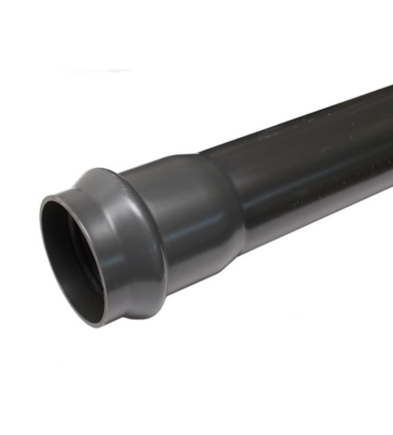 Rura woda ciśnieniowa kielichowa PVC szara PN10 110x4.2x6m