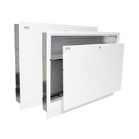 Szafka instalacyjna podtynkowa z wysuwaną maskownicą i miejscem na listwę sterującą D/S-SIP-01 Z ARKA