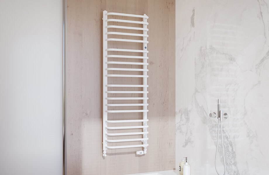 Grzejnik łazienkowy drabinkowy 500mm x 1038mm ROZSTAW 450mm BIAŁY BOL-50/100 BOLERO INSTAL PROJEKT