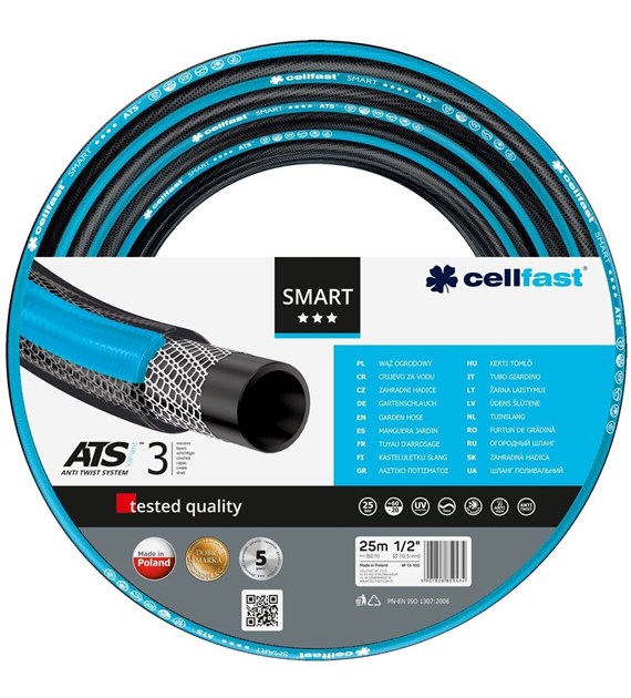 Wąż ogrodowy SMART 3/4 25mb CELLFAST