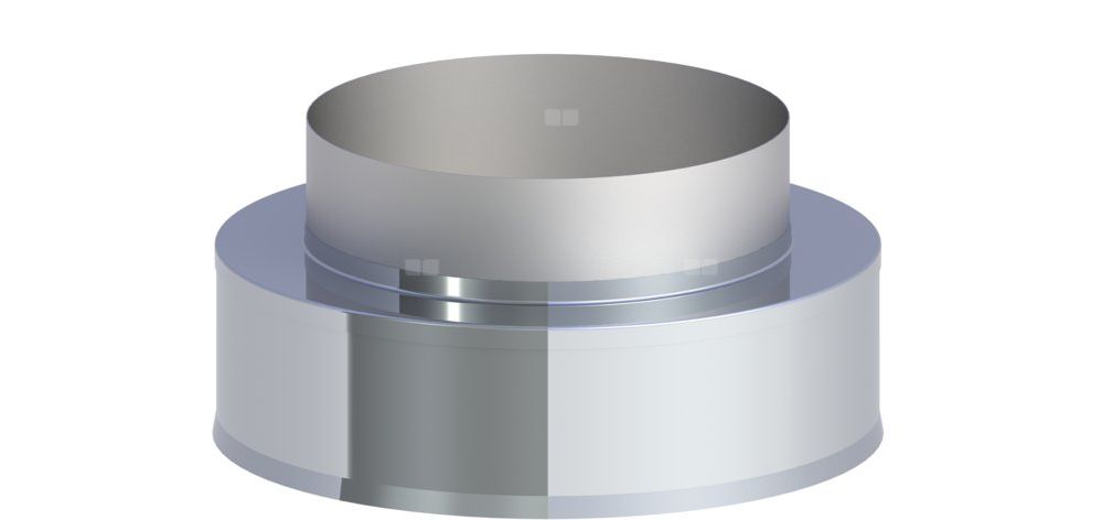 Zakończenie wylotu rury dwuściennej fi150mm JEREMIAS