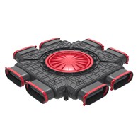 HEATPEX ARIA FLAT 500 Skrzynka rozdzielcza 8x50 mm