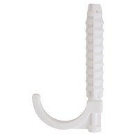 Klips do podłogi, hak podłogowy podwójny 10x78 KRÓTKI (100 sztuk opakowanie) BIAŁE ALPHAHEAT