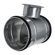 Przepustnica ocynkowana DN200 z uszczelką FORVENT PJKu typ C