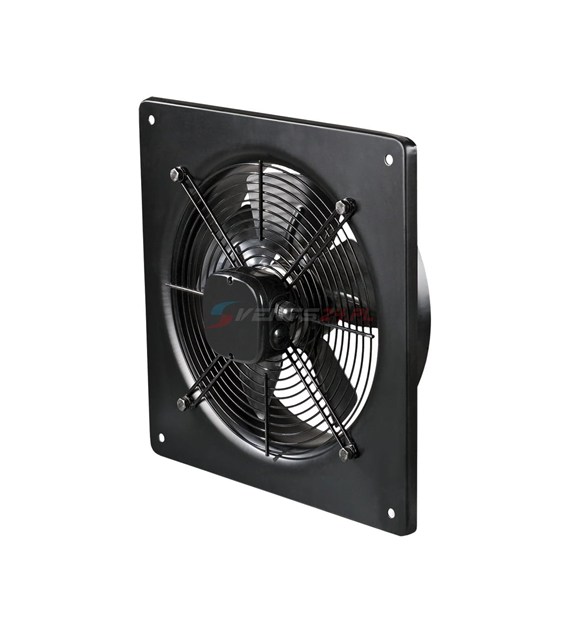 Wentylator osiowy w obudowie ze stali z powłoką polimerową fi 465 mm, 4680 m3/h, 230 V  ov4e450 VENTS