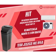 ZESTAW zmiękczacz VELVET SOFT 22 + klimatyzacja 3.5 kW MANTA