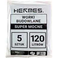 Worki budowlane 240L (5szt.) super mocne HERMES