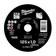 Tarcza do cięcia SCS41 125x1,0mm  Milwaukee