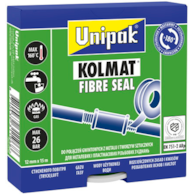 mpregnowna taśma fibrowa wzmocniona włóknami KOLMAT FIBRE SEAL 12 mm x 15 m UNIPAK