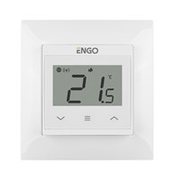 ENGO Internetowy, podtynkowy regulator temperatury E55-B WIFI 230V BIAŁY