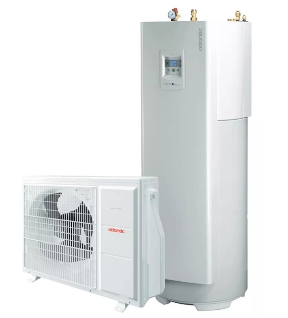 LORIA AI R32 DUO 10kW Ppompa ciepła powietrzna 1 fazowa 230V z c.w.u. 190L ATLANTIC