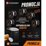 ZESTAW promocyjny: 5 x pompa GOSHE GFT XTREME 25/40-60/180 + kostkarka LEHMANN GRATIS