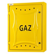 Szafa gazowa 600 X 800 X 250 na dwa gazomierze w pionie WOJTEX