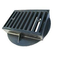 Wpust uliczny żeliwny D400 40 ton 3/4 kołnierza, H-150