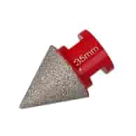 Frez diamentowy stożkowy 5mm-35mm M14 DRAUMET