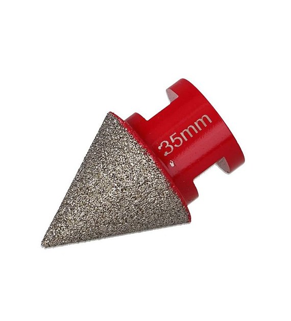 Frez diamentowy stożkowy 5mm-35mm M14 DRAUMET